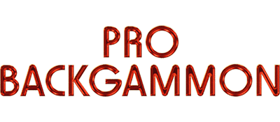 Pro Backgammon back cover for Playstation
